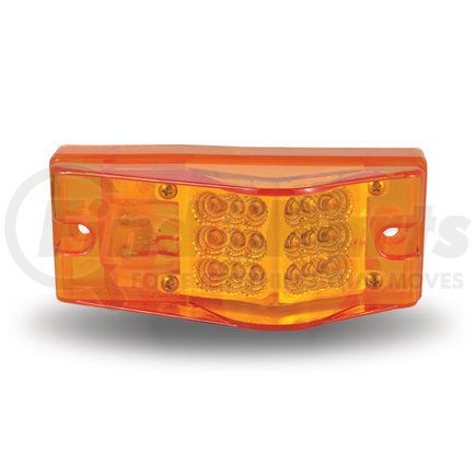 TRUX TLED-2X6SA Hump Light - Marker, LED , 2" x 6", Amber, Surface Mount