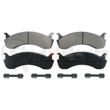 FEDERAL MOGUL-ABEX SD786 - semi-metallicdisc brake pad set | semi-metallicdisc brake pad set