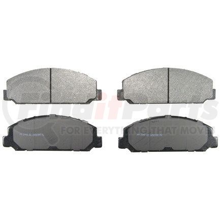 FEDERAL MOGUL-ABEX SD827 - semi-metallicdisc brake pad set | semi-metallicdisc brake pad set
