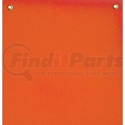 ANCRA 49893-20 - safety flag - 18 in. x 18 in., orange cotton fabric flag | 18? x 18? orange cotton fabric flag