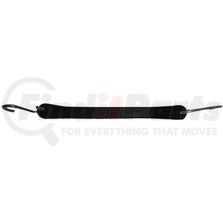 Ancra 52210AE Tarp Strap - 10 in.,Black, EPDM, with Hook