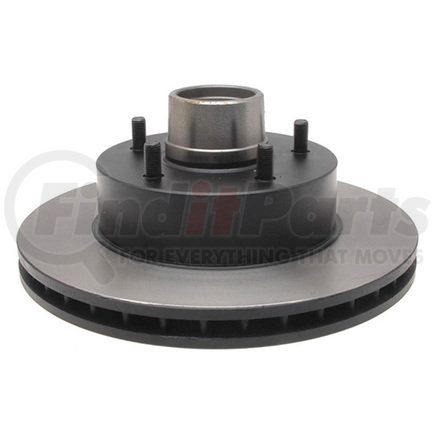 ACDelco 18A57 Disc Brake Rotor and Hub Assembly, Front, Black Hat