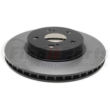 ACDelco 18A1722 Disc Brake Rotor - 5 Lug Holes, Cast Iron, Painted, Plain Vented, Front