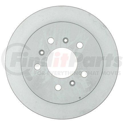 ACDelco 18A2321PV Disc Brake Rotor - 5 Lug Holes, Cast Iron, Plain Solid, Rear