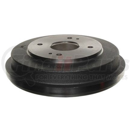 ACDelco 18B227 Brake Drum - Rear, Turned, Cast Iron, Regular, Plain Cooling Fins