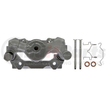 ACDelco 18FR12755C Disc Brake Caliper - Natural, Semi-Loaded, Coated, 1-Piston, with Bracket