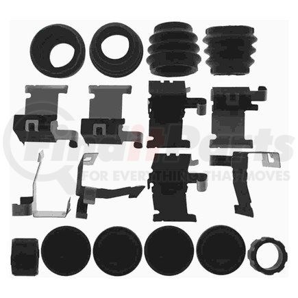 ACDelco 18H1208 Disc Brake Caliper Hardware Kit - Front, fits 2011–2014 Silverado and Sierra 2500/3500 HD