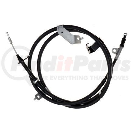 ACDelco 18P97068 Parking Brake Cable - Rear Passenger Side, Black, EPDM Rubber