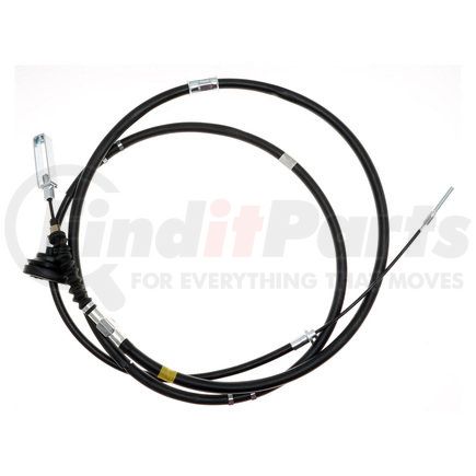 ACDelco 18P97077 Parking Brake Cable - Front, Black, EPDM Rubber, Specific Fit