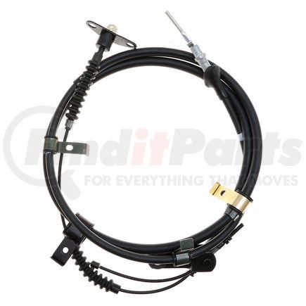 ACDelco 18P97082 Parking Brake Cable - Rear Passenger Side, Black, EPDM Rubber