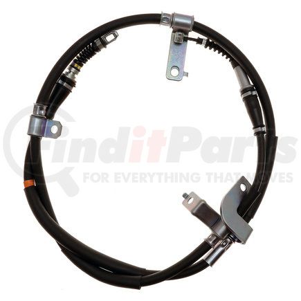 ACDelco 18P97112 Parking Brake Cable - Rear Driver Side, Black, EPDM Rubber, Specific Fit