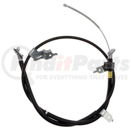 ACDelco 18P97125 Parking Brake Cable - Rear, 63.00", Swaged End 1, Pearl End 2, Stainless Steel