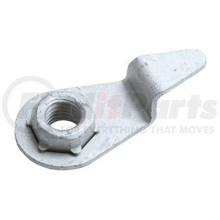 ACDelco 11571258 Leaf Spring Nut - Rear, Hex, Steel, Shouldered End, Zinc Coated