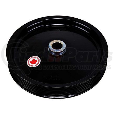 ACDelco 12559890 Power Steering Pump Pulley - 6-groove, Serpentine, Press Fit, Black, Plastic