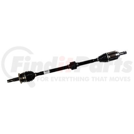 ACDelco 42527027 CV Axle Shaft - 1.02" Steel, Grease, Rubber, 5 Boot Rib, without Axle Nut