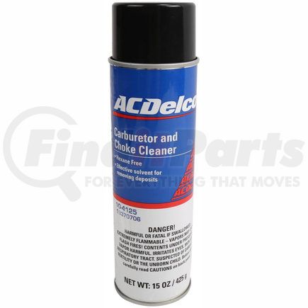 ACDelco 10-4125 CLEANER CARB & CHOK (A)