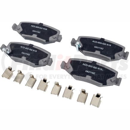 ACDelco 14D1274CHF1 PAD SET,RR DISC BRK