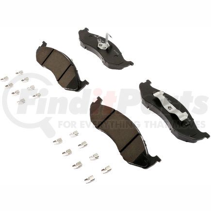 ACDelco 17D477CHF1 PAD KITFRT DISC BRK (B)