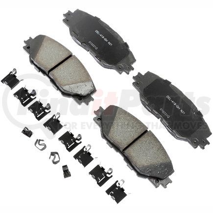 ACDelco 17D1211CHF1 PAD KITFRT DISC (SLP-1)