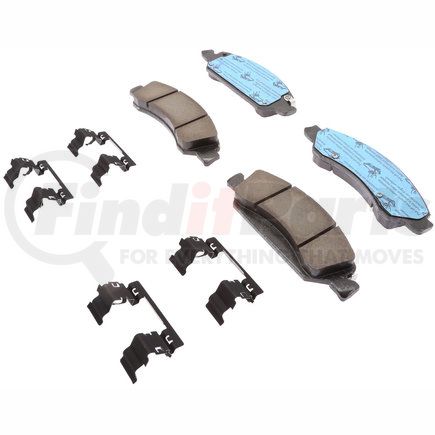 ACDelco 17D1367CHF1 PAD KIT,FRT DISC BRK