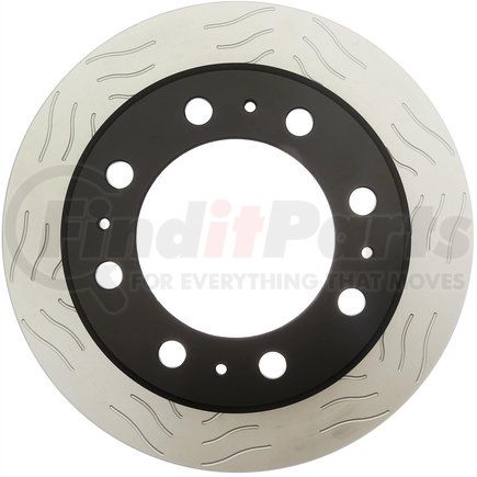 ACDelco 18A2679SD Disc Brake Rotor - 8 Lug Holes, Cast Iron Slotted, Turned, Vented, Rear