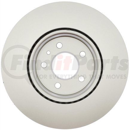 ACDelco 18A81048AC Disc Brake Rotor - Front, Coated, Plain, Conventional, Cast Iron