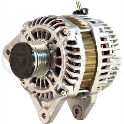 ACDelco 334-3073 Alternator - 12V, 6 Pulley Groove, with Pulley, Internal, Clockwise