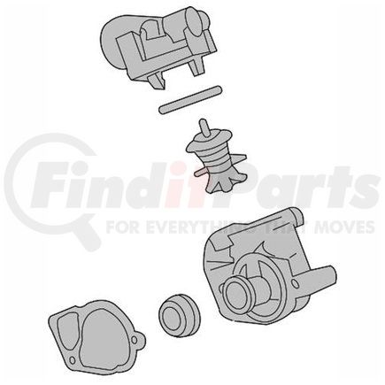 ACDelco 12706565 HOUSING ASM-ENG COOL THERM