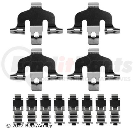 Beck Arnley 084-2232 DISC BRAKE HARDWARE KIT