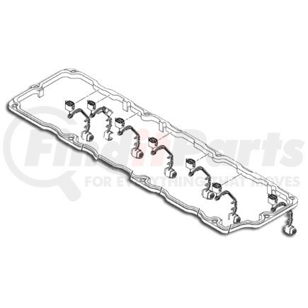 Navistar 1842380C95 Valve Gasket Assembly - International