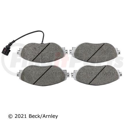 Beck Arnley 085-2123 PREMIUM APPLICATION SPECIFIC MATERIAL BRAKE PADS