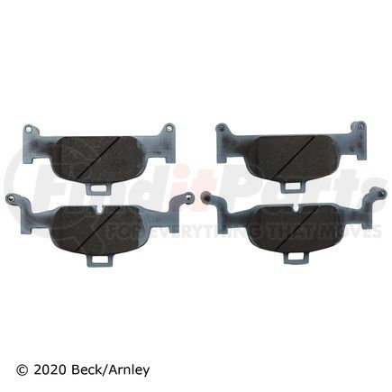 Beck Arnley 085-2105 PREMIUM APPLICATION SPECIFIC MATERIAL BRAKE PADS