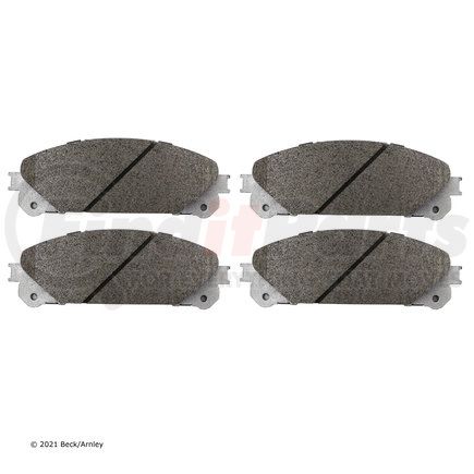 Beck Arnley 085-2121 PREMIUM APPLICATION SPECIFIC MATERIAL BRAKE PADS