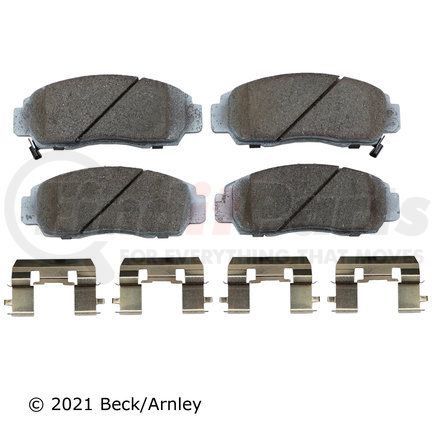 Beck Arnley 085-6574 PREMIUM ASM PADS W / HARDWARE