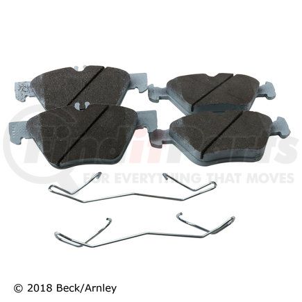 Beck Arnley 085-6578 PREMIUM ASM PADS W / HARDWARE