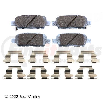 Beck Arnley 085-6687 PREMIUM ASM PADS W / HARDWARE