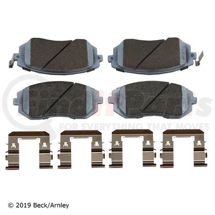 Beck Arnley 085-6702 PREMIUM ASM PADS W / HARDWARE