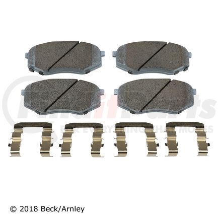 Beck Arnley 085-6957 PREMIUM ASM PADS W / HARDWARE