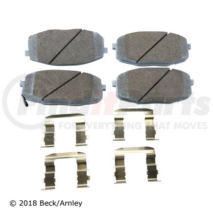 Beck Arnley 085-6900 PREMIUM ASM PADS W / HARDWARE