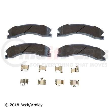 Beck Arnley 085-6990 PREMIUM ASM PADS W / HARDWARE