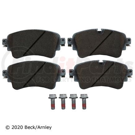 Beck Arnley 085-7104 PREMIUM APPLICATION SPECIFIC MATERIAL PADS WITH HARDWARE