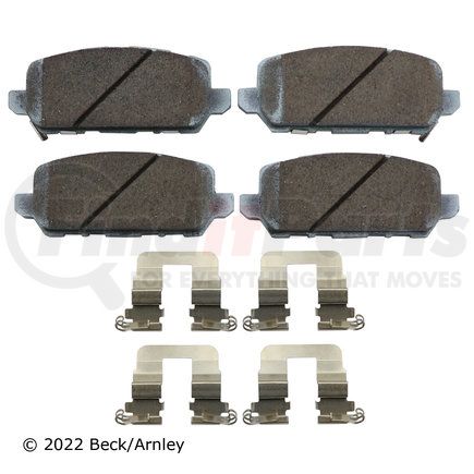 Beck Arnley 085-7045 PREMIUM ASM PADS W / HARDWARE