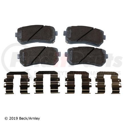 Beck Arnley 085-7046 PREMIUM ASM PADS W / HARDWARE