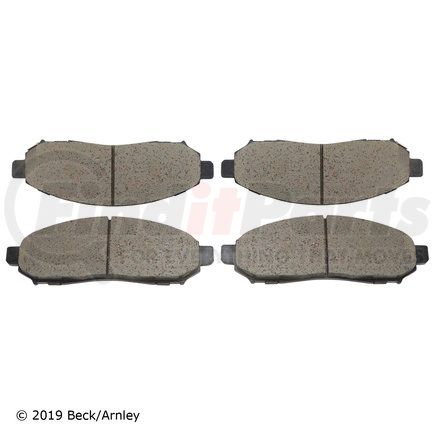 Beck Arnley 089-1968 PREMIUM BRAND BRAKE PADS