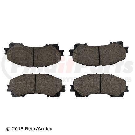 Beck Arnley 089-1987 PREMIUM BRAND BRAKE PADS