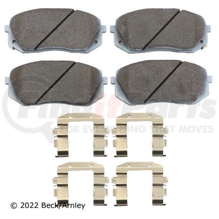 Beck Arnley 085-7048 PREMIUM ASM PADS W / HARDWARE