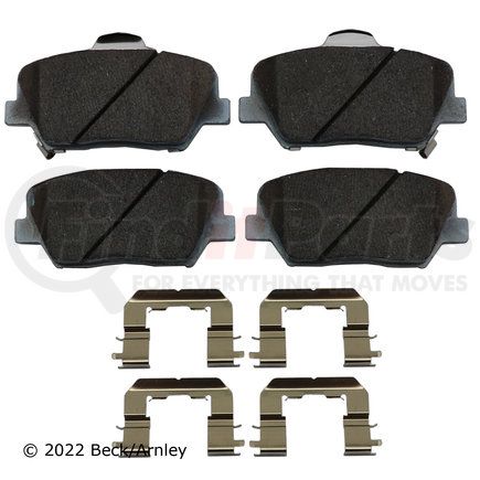 Beck Arnley 085-7058 PREMIUM ASM PADS W / HARDWARE