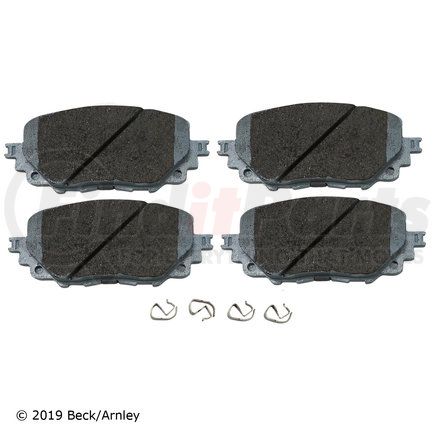 Beck Arnley 085-7062 PREMIUM ASM PADS W / HARDWARE