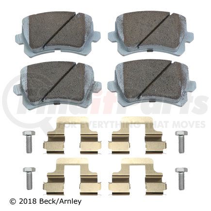 Beck Arnley 085-7067 PREMIUM ASM PADS W / HARDWARE