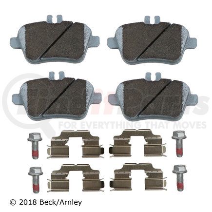 Beck Arnley 085-7086 PREMIUM ASM PADS W / HARDWARE